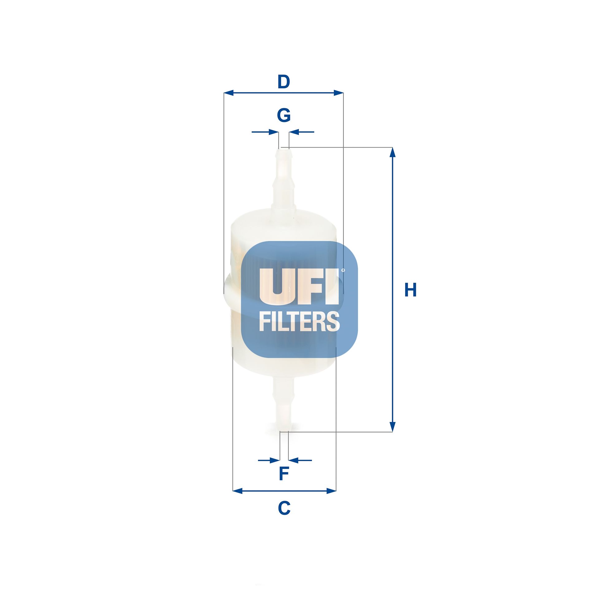 Obrázok Palivový filter UFI  3101200