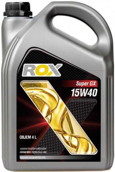 Obrázok ROX SUPER GX SAE 15W-40 - 4L