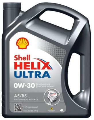 Obrázok Motorový olej SHELL Helix Ultra A5/B5 0W-30 4L