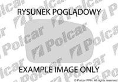 Obrázok Sklo vonkajšieho zrkadla POLCAR | 501154E
