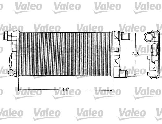 Obrázok Chladič motora VALEO  730520