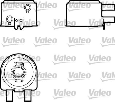 Obrázok Chladič motorového oleja VALEO  817704