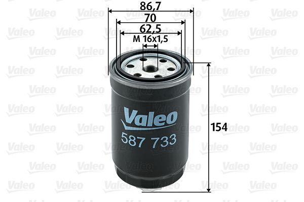 Obrázok Palivový filter VALEO  587733