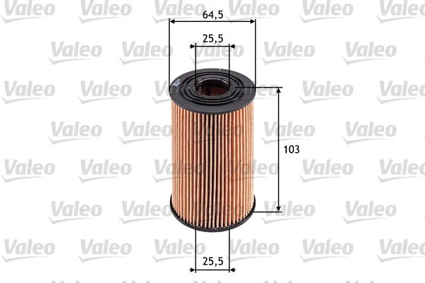 Obrázok Olejový filter VALEO  586533
