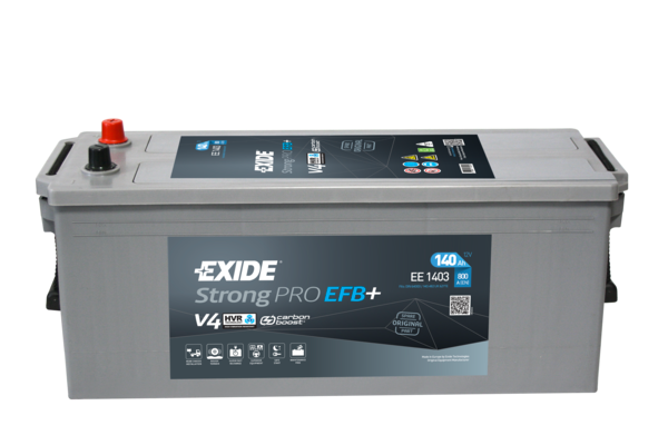 Obrázok Batéria EXIDE StrongPRO EFB+ 12V/140Ah/800A