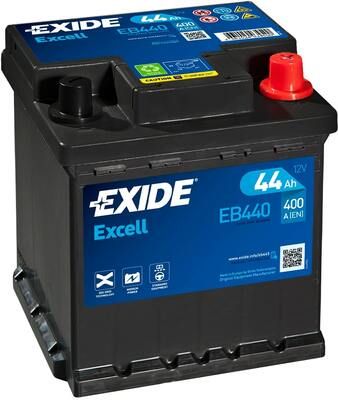 Obrázok Batéria EXIDE EXCELL ** 12V/44Ah/400A