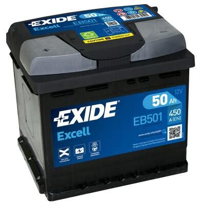 Obrázok Batéria EXIDE EXCELL ** 12V/50Ah/450A