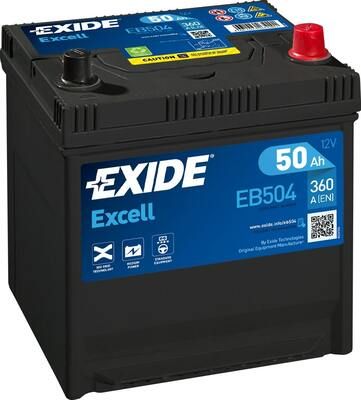 Obrázok Batéria EXIDE EXCELL ** 12V/50Ah/360A