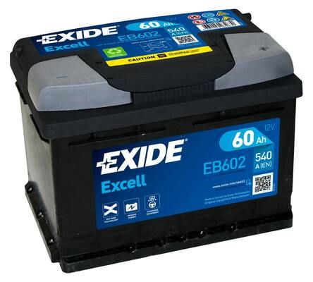Obrázok Batéria EXIDE EXCELL ** 12V/60Ah/520A