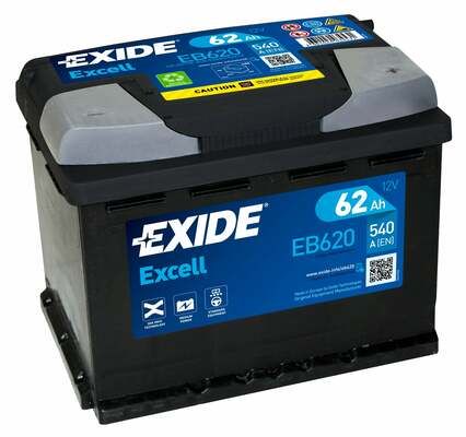 Obrázok Batéria EXIDE EXCELL ** 12V/62Ah/540A