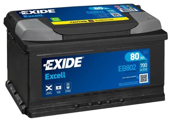 Obrázok Batéria EXIDE EXCELL ** 12V/80Ah/700A