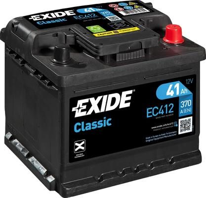 Obrázok Batéria EXIDE CLASSIC * 12V/41Ah/370A