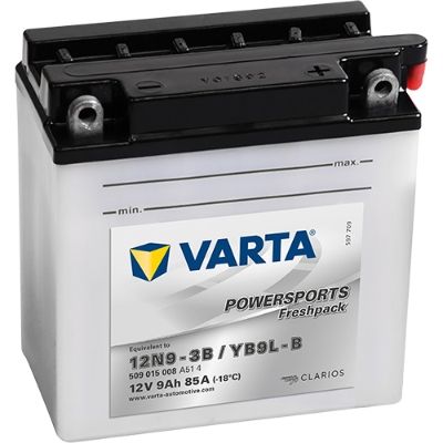 Obrázok Batéria VARTA POWERSPORTS Freshpack 12V/9Ah/85A