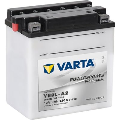 Obrázok Batéria VARTA POWERSPORTS Freshpack 12V/9Ah/130A