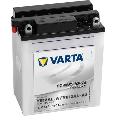 Obrázok Batéria VARTA POWERSPORTS Freshpack 12V/12Ah/160A
