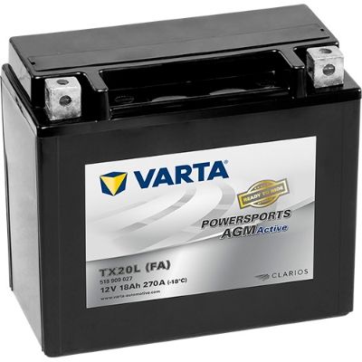 Obrázok Batéria VARTA POWERSPORTS AGM Active 12V/18Ah/270A