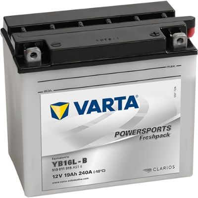 Obrázok Batéria VARTA POWERSPORTS Freshpack 12V/19Ah/240A