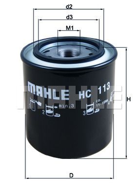 Obrázok Hydraulický filter automatickej prevodovky KNECHT  HC113