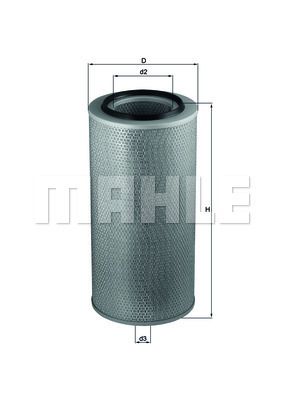 Obrázok Vzduchový filter KNECHT  LX271