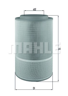 Obrázok Vzduchový filter KNECHT  LX1627