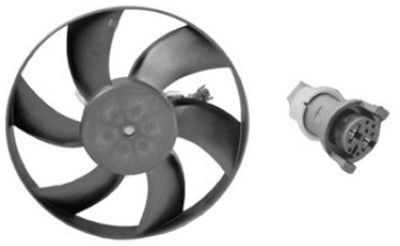 Obrázok Ventilátor chladenia motora VAN WEZEL  4913745
