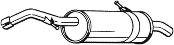 Obrázok Koncový tlmič výfuku BOSAL  135065