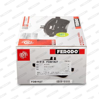 Obrázok Sada brzdových platničiek kotúčovej brzdy FERODO PREMIER ECO FRICTION FDB1556