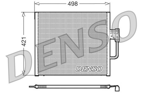 Obrázok Kondenzátor klimatizácie DENSO  DCN05015