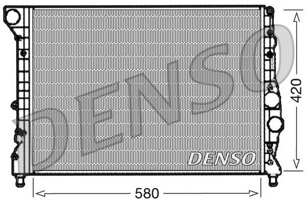 Obrázok Chladič motora DENSO  DRM01001