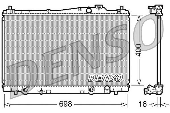 Obrázok Chladič motora DENSO  DRM40017