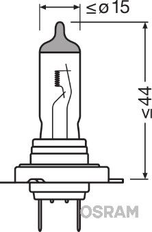 Obrázok żiarovka pre hmlové svetlo OSRAM ORIGINAL 64215