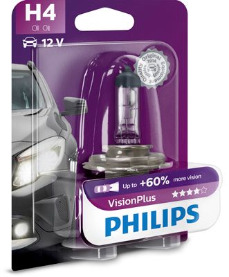 Obrázok żiarovka PHILIPS VisionPlus 12342VPB1