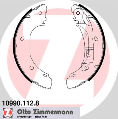 Obrázok Sada brzdových čeľustí ZIMMERMANN  109901128