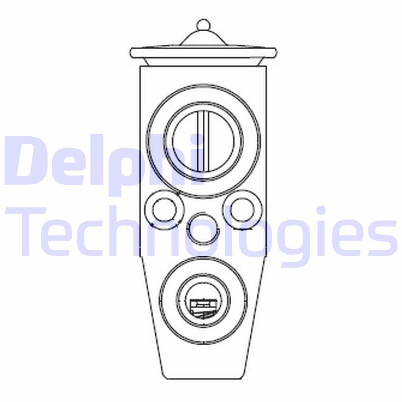 Obrázok Expanzný ventil klimatizácie DELPHI  CB1008V