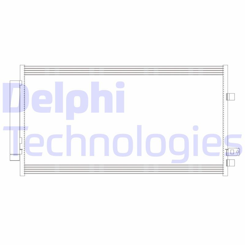 Obrázok Kondenzátor klimatizácie DELPHI  CF20382