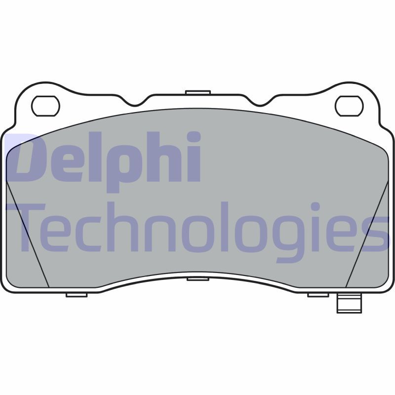 Obrázok Sada brzdových platničiek kotúčovej brzdy DELPHI  LP3362