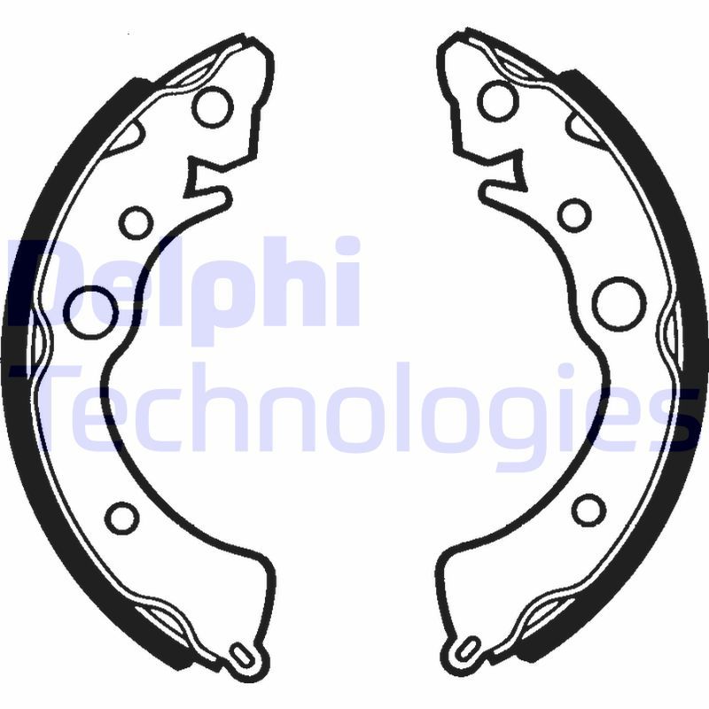 Obrázok Sada brzdových čeľustí DELPHI  LS1288