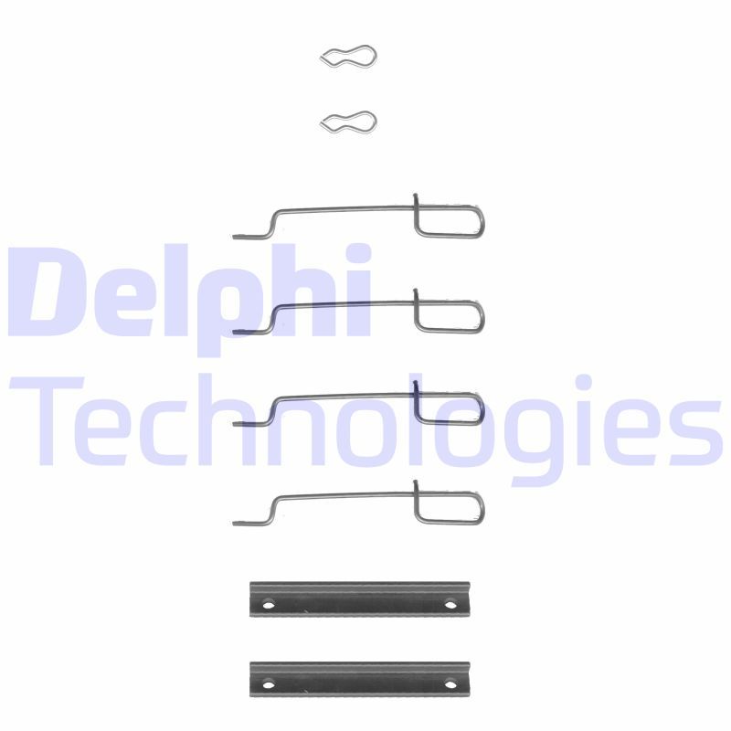 Obrázok Sada príslużenstva oblożenia kotúčovej brzdy DELPHI  LX0044