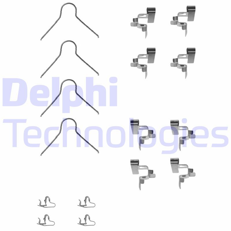 Obrázok Sada príslużenstva oblożenia kotúčovej brzdy DELPHI  LX0062