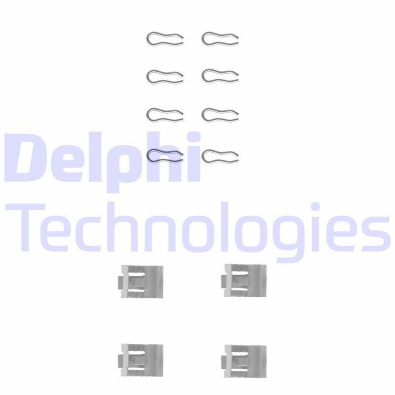 Obrázok Sada príslużenstva oblożenia kotúčovej brzdy DELPHI  LX0075