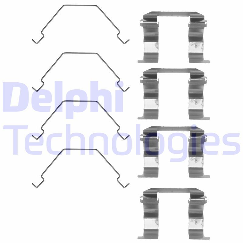 Obrázok Sada príslużenstva oblożenia kotúčovej brzdy DELPHI  LX0159