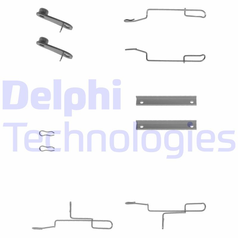 Obrázok Sada príslużenstva oblożenia kotúčovej brzdy DELPHI  LX0168