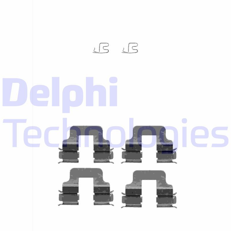 Obrázok Sada príslużenstva oblożenia kotúčovej brzdy DELPHI  LX0342