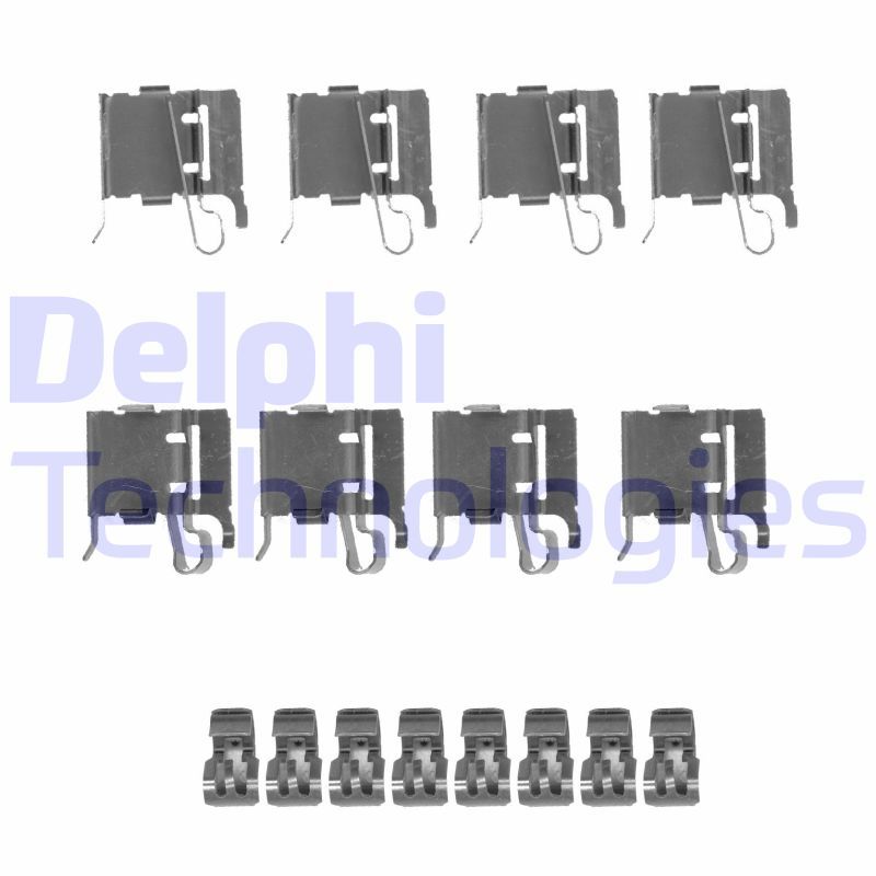Obrázok Sada príslużenstva oblożenia kotúčovej brzdy DELPHI  LX0491