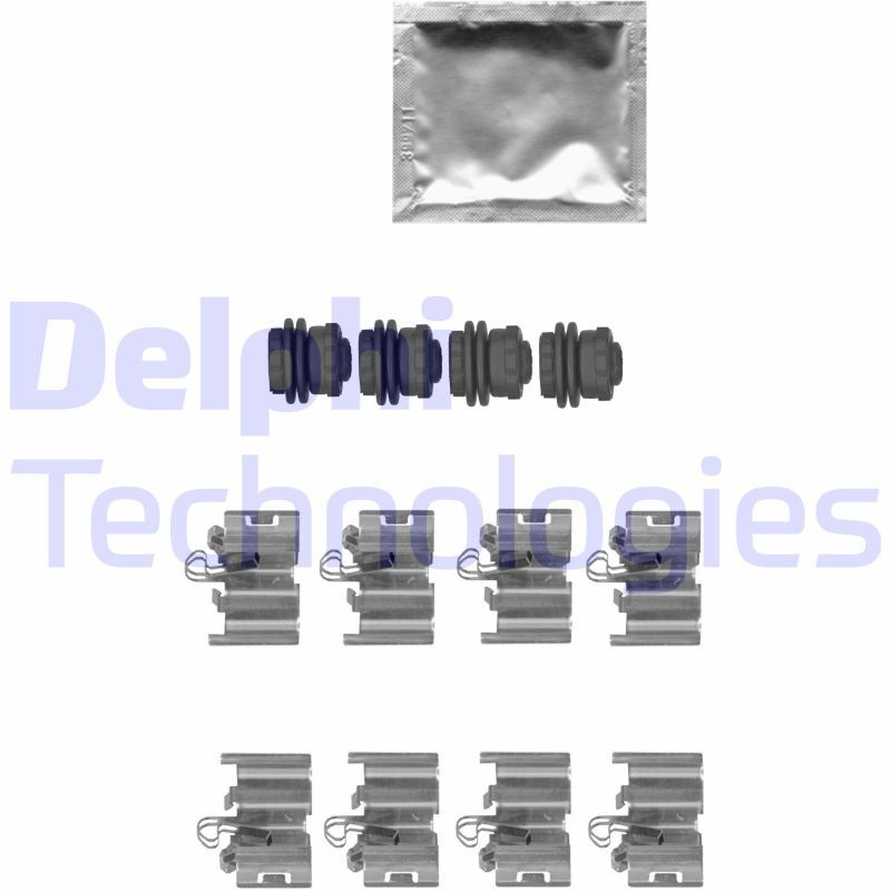 Obrázok Sada príslużenstva oblożenia kotúčovej brzdy DELPHI  LX0668