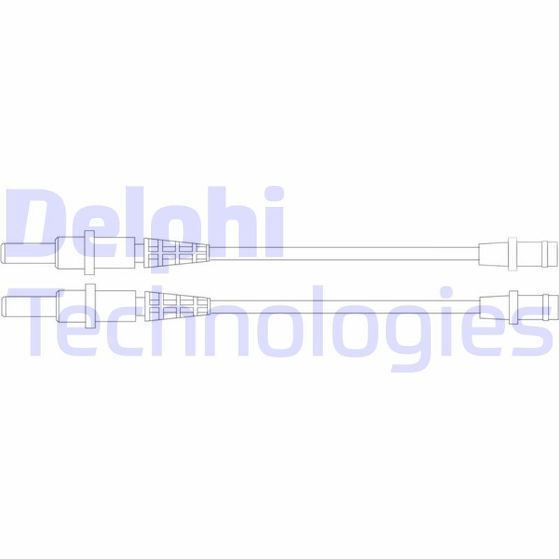 Obrázok Výstrażný kontakt opotrebenia brzdového oblożenia DELPHI  LZ0161