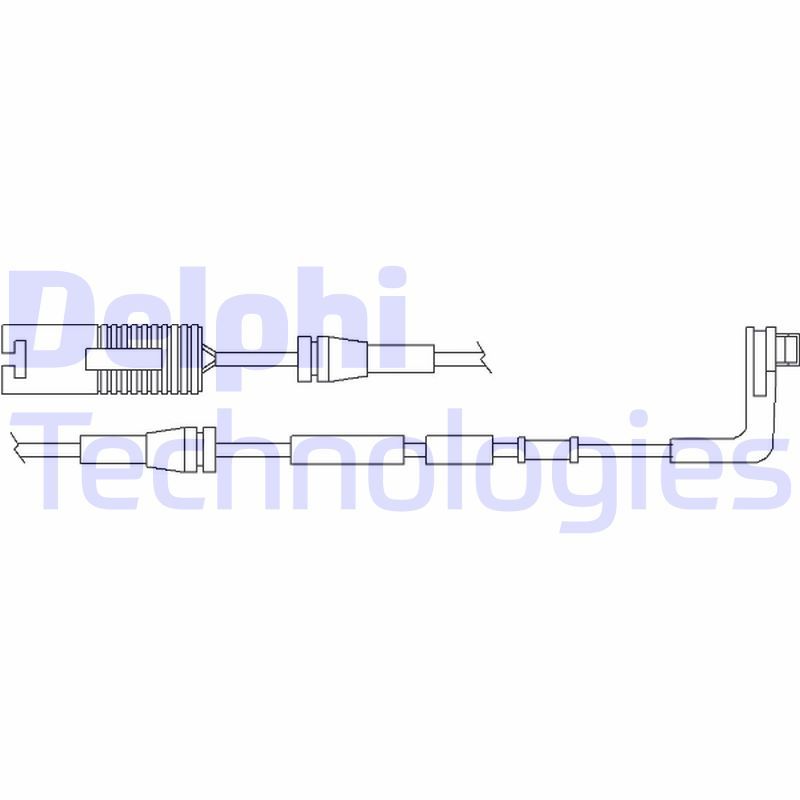 Obrázok Výstrażný kontakt opotrebenia brzdového oblożenia DELPHI  LZ0178