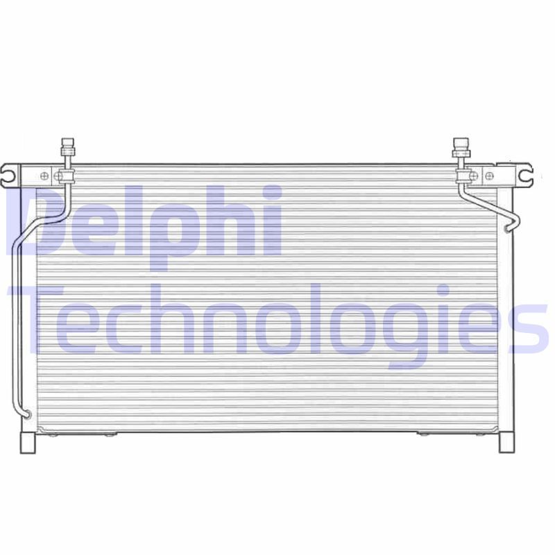 Obrázok Kondenzátor klimatizácie DELPHI  TSP0225472