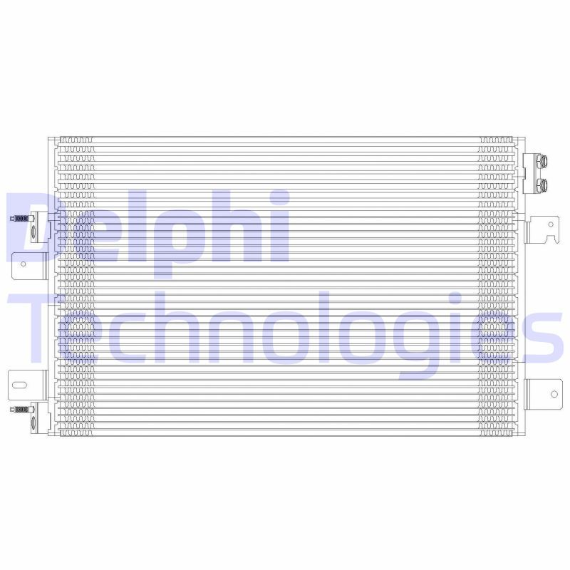 Obrázok Kondenzátor klimatizácie DELPHI  TSP0225601
