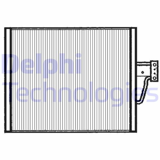 Obrázok Kondenzátor klimatizácie DELPHI  TSP0225018